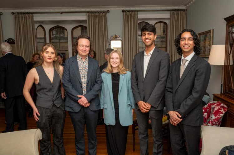 0041 Attendees at the Geddes Trust prize-giving reception 2025