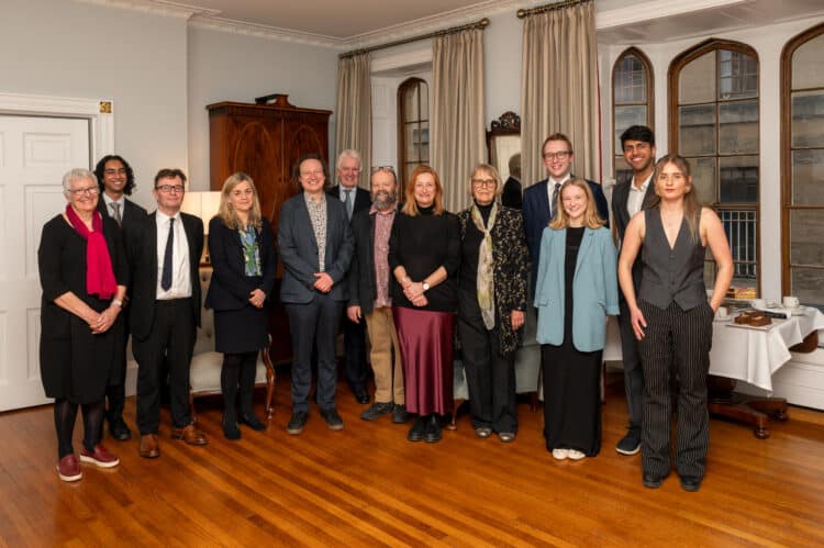 0054 Attendees at the Geddes Trust prize-giving reception 2025