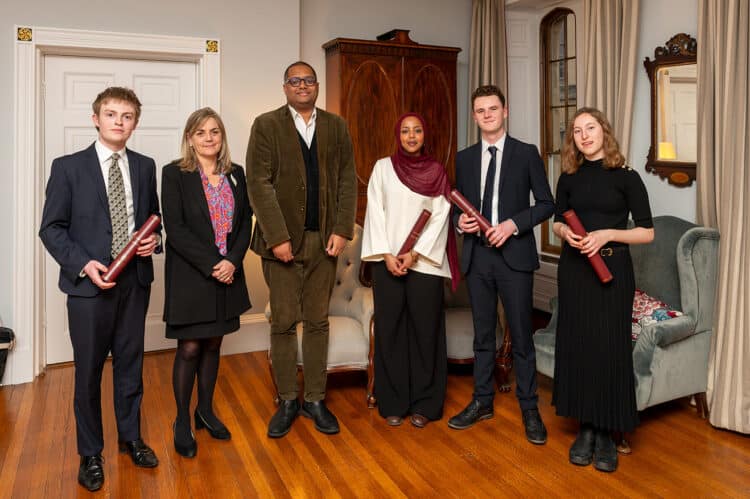 All Geddes prize winners 2026 and Stephen Bush