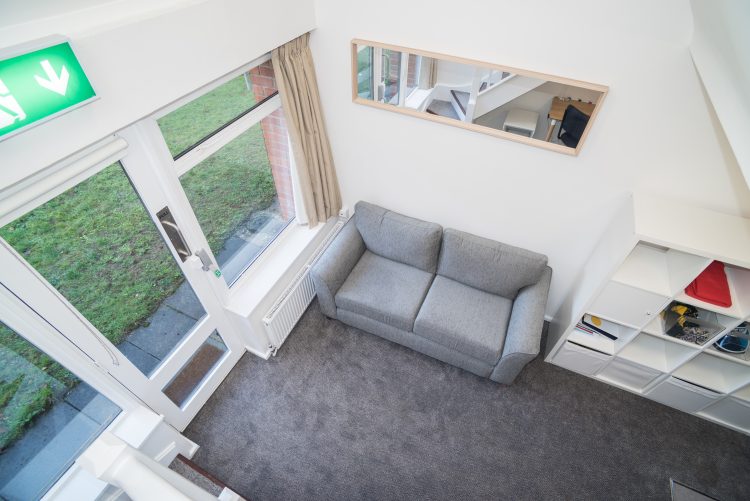 26 Norham Gardens Flat Entrance looking down from stairs