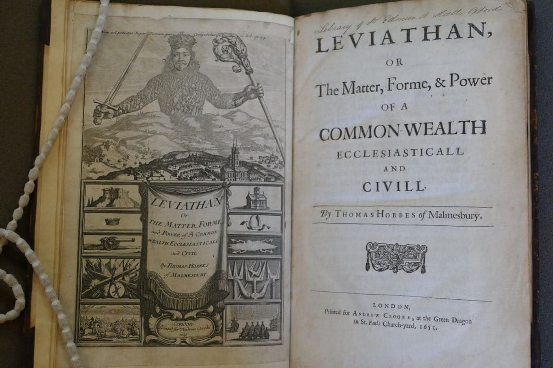 Thomas Hobbes’ Leviathan, 1651