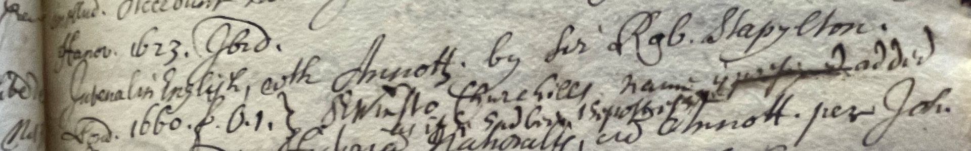 Sir Winstō Churchills name is added as it had been his possession” marginal note in MS Rawl. C851 f.21