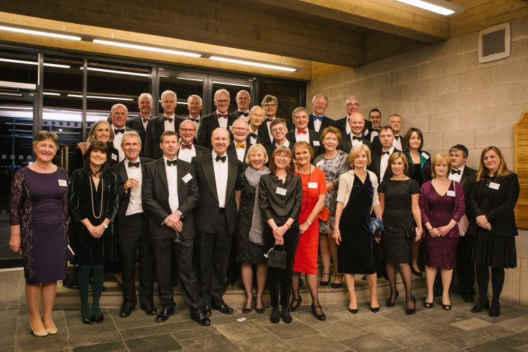 Alumni at the 40th Anniversary Dinner