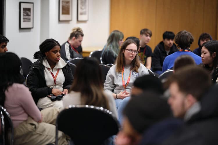 School students at Unlock Oxford Residential Programme 2023