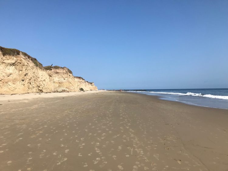 The beach at Santa Barbara