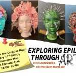 Exploring Art Through Epilepsy Centre for the Creative Brain Event poster
