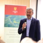 Dimitri Tsomcos speaking at CES June 2023
