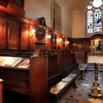 The interior of the College Chapel