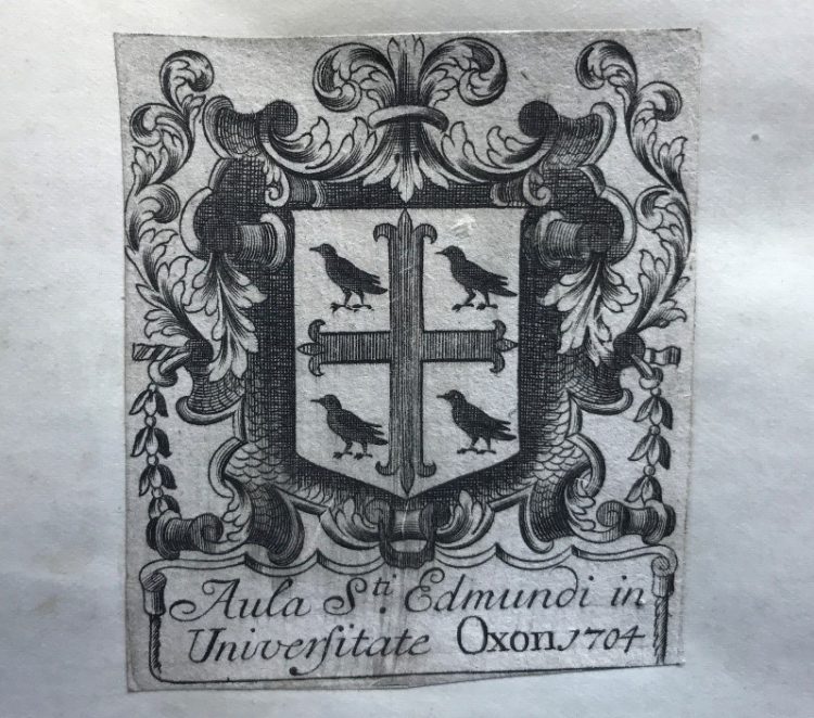 St Edmund Hall's coat of Arms