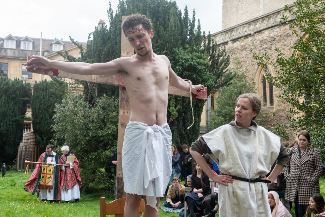 Oxford Medieval Mystery Play: Crucifixion and Lamentation