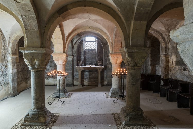 The Crypt beneath St Peter-in-the-East, at St Edmund Hall
