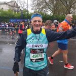 David Picksley running london marahton