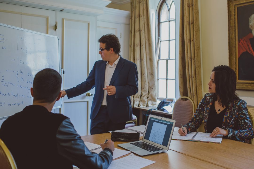 Teaching in the Emden Rooms