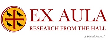 Logo for Ex Aula, the MCR's online research journal