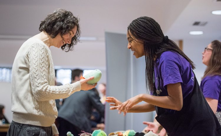 Looking at 'cuddly microbes' in the Lab at the 2017 Research Expo