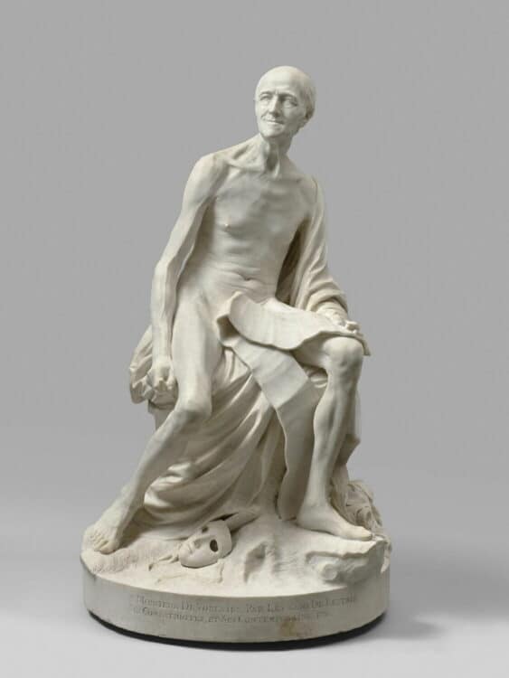 Jean-Baptiste Pigalle, Voltaire nu, 1776