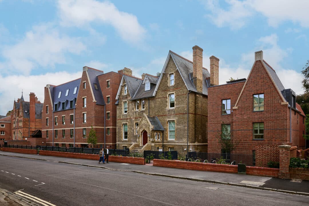 The front of the Norham St Edmund development