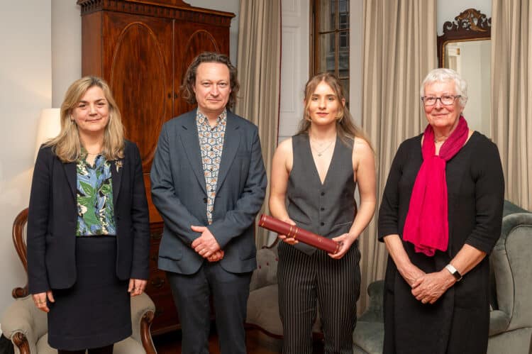 Flora Prideaux_reduced Attendees at the Geddes Trust prize-giving reception 2025