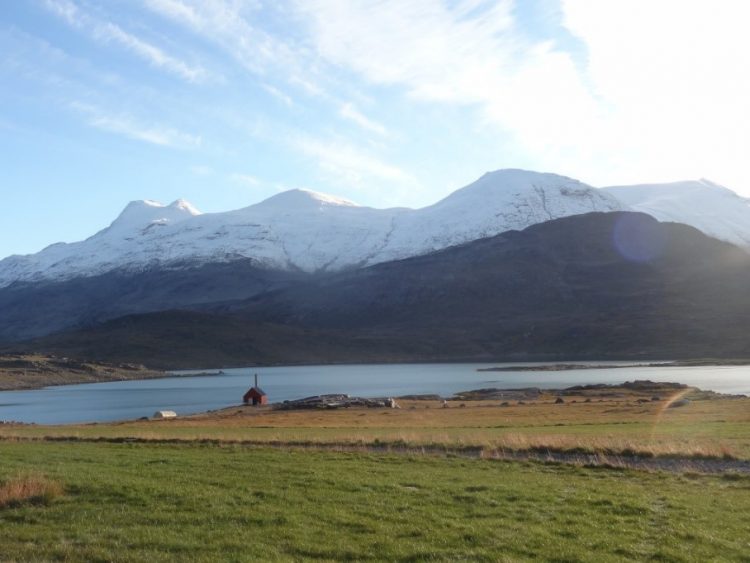 The area in Greenland that the students will be mapping