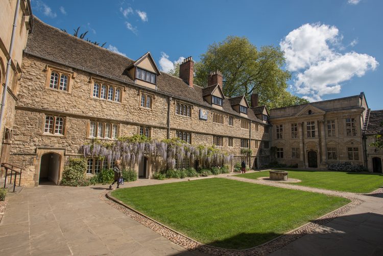 Hall Quad - open day St Edmund Hall Front Quad