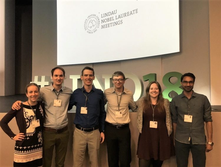 Hannah Behrens at the Lindau Nobel Laureate Meeting