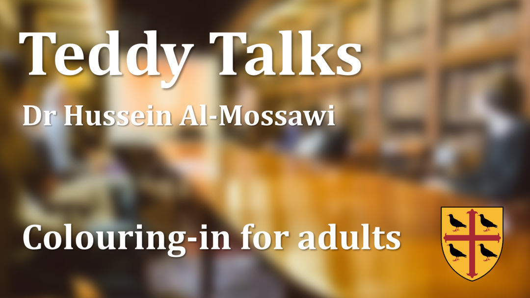 A video of a talk by Hussein Al-Mossawi entitled 'Colouring-in for Adults' about flow cytometry