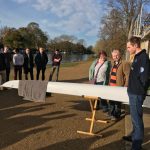 Boat-naming ceremony in honour of Matt Greenwood