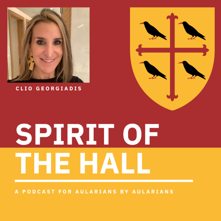 Clio Georgiadis on spirit of the hall podcast