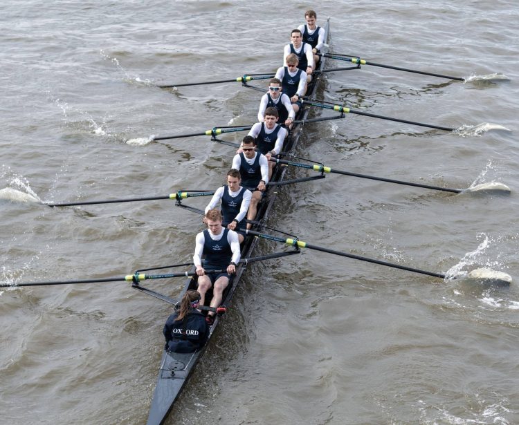 The Oxford Lightweight Boat on the river