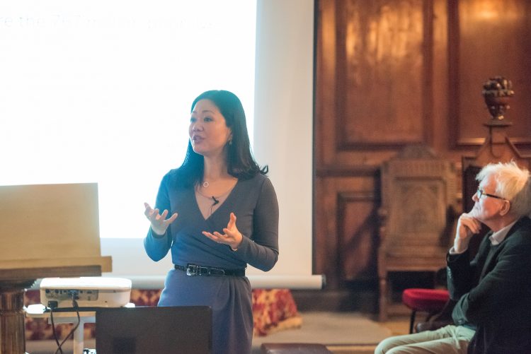 Watch a short Teddy Talk by Melissa Bedard Watch Paul Johnson's Teddy Talk Watch a talk by postgraduate student Jaz Hill-Valler now Watch Aris's video about physics with pulsars Dr Linda Yueh giving a talk