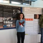 Lucy Kissick and Ben Fernando with their posters at the Oxford NERC DTP in Environmental Research student conference
