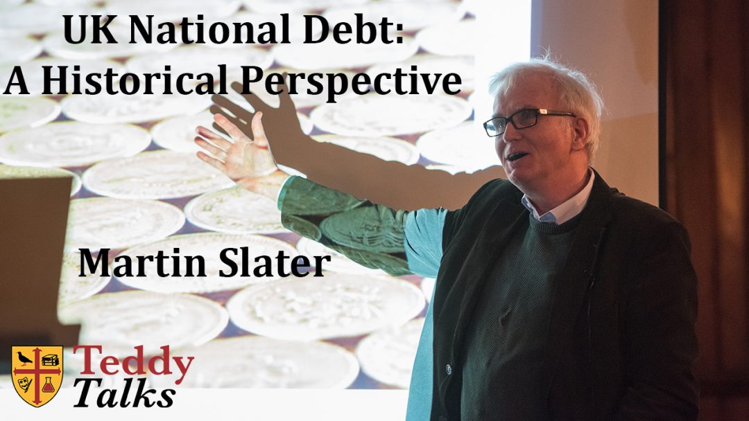 Martin Slater's talk on the UK National Debt, given at the College's Research Expo