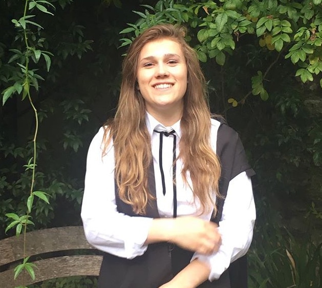 Molly, an undergraduate studying Geography at St Edmund Hall
