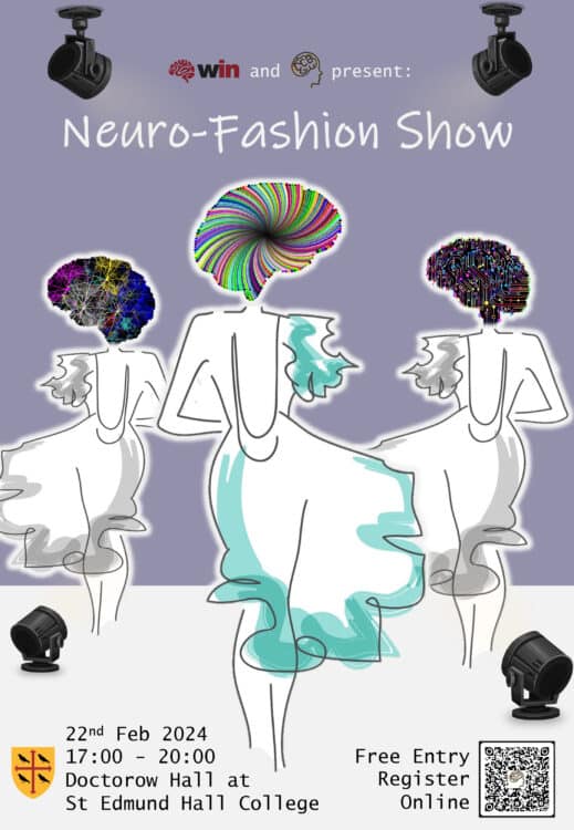 NFS_Poster_QR2 Centre for the Creative Brain and WIN: Neuro-Fashion Show