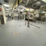 New Kitchen floor at St Edmund Hall 2024
