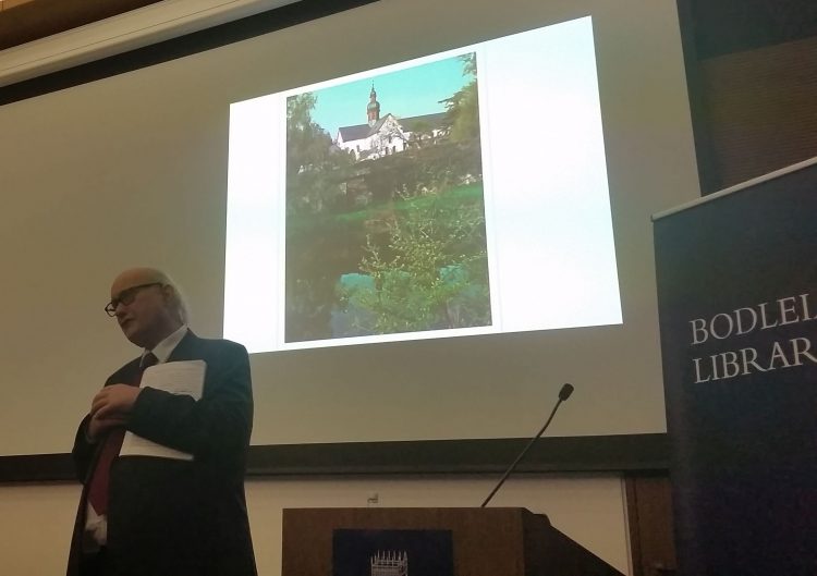 Prof. Nigel Palmer speaking at the launch