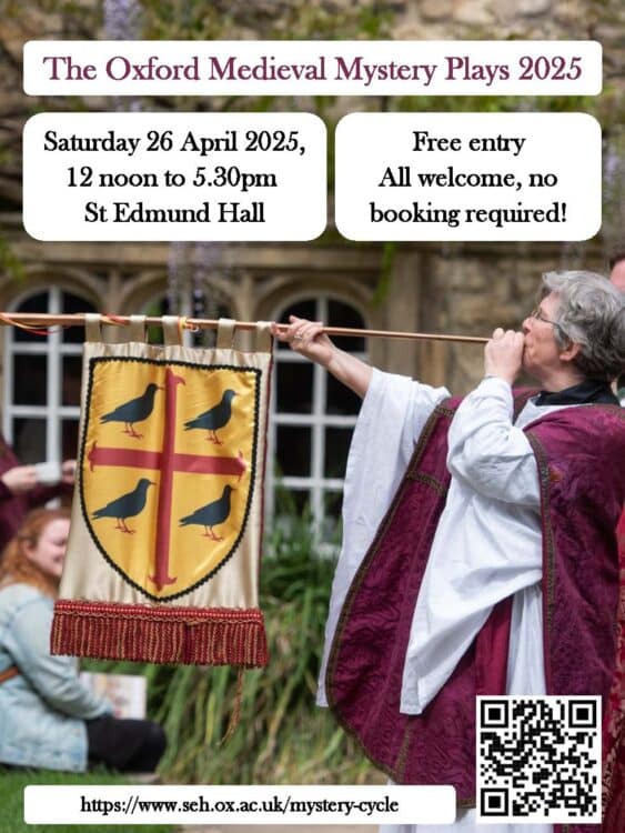 OMS-Mysteries2025-poster FULL The Oxford Medieval Mystery Plays 2025