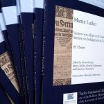 Copies of a new edition of Martin Luther's ‘Sermon on Indulgences and Grace’