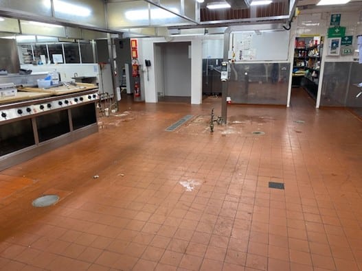 Old Servery Floor