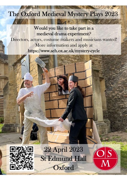 Medieval Mystery Play Poster 2023