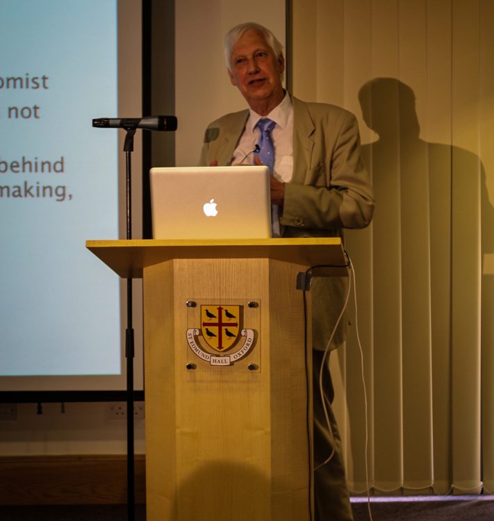 Prof. John Knight speaking at an OXCEP Conference Professor John Knight speaking at an OXCEP Conference
