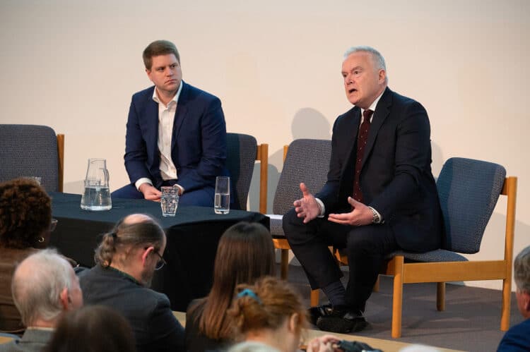 Q&A with Huw Edwards and Peter Cardwell