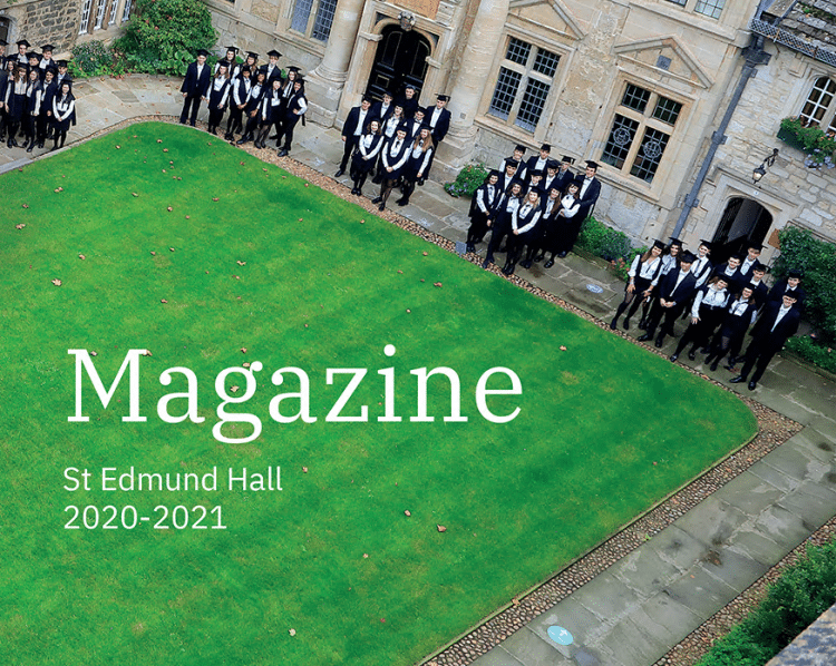 St Edmund Hall Magazine 2020-2021 Front Cover