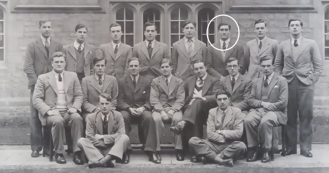 Sidney Heath Smith at St Edmund Hall in 1938