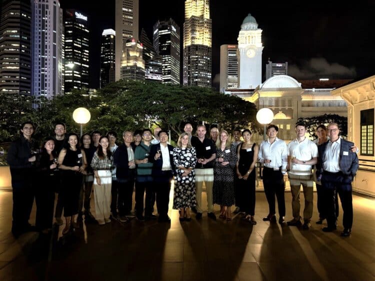 Singapore Drinks_smaller Guests at the Cricket Club in Singapore
