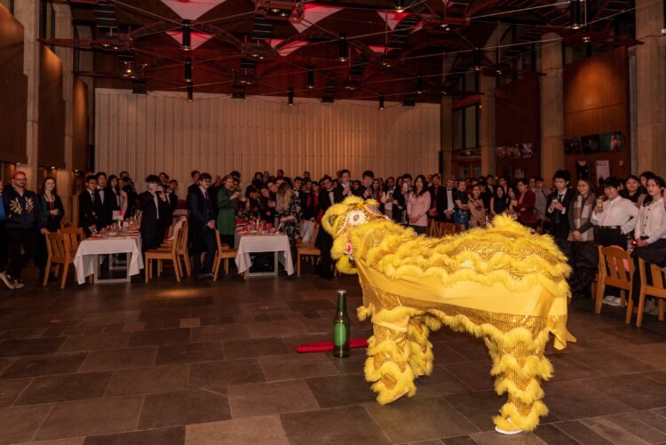 St-Edmund-Hall-Chinese New Year-2022-0055 Chinese Lion perfomance at Lunar New Year 2022