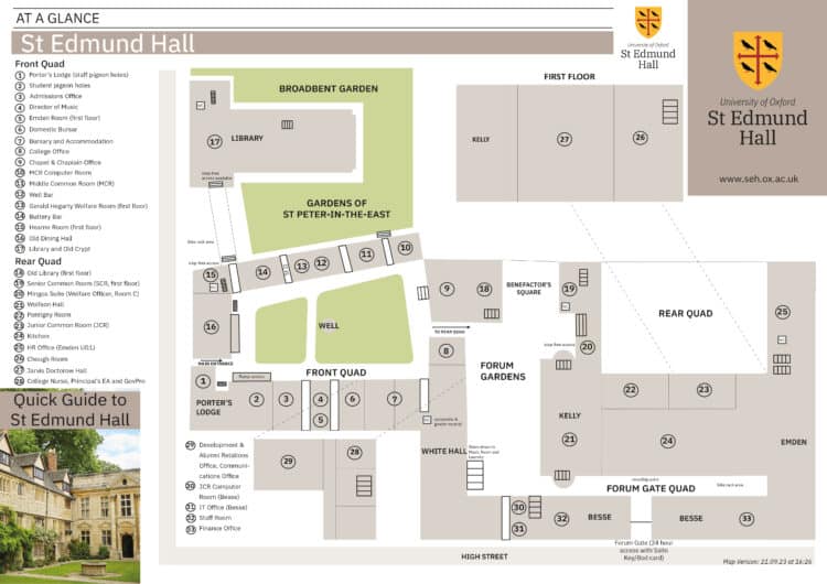 College Map page 1 - 2023 version