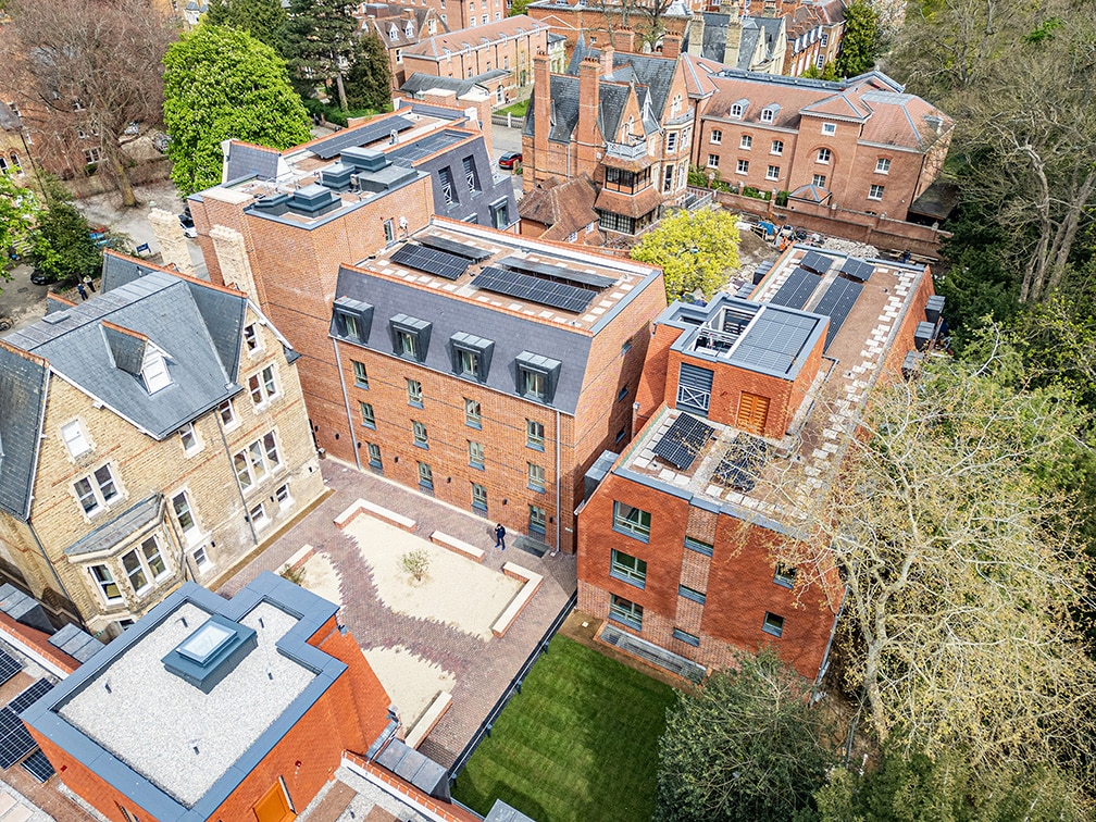 Norham St Edmund aerial shot