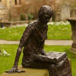 Statue of St Edmund, by Rodney Munday