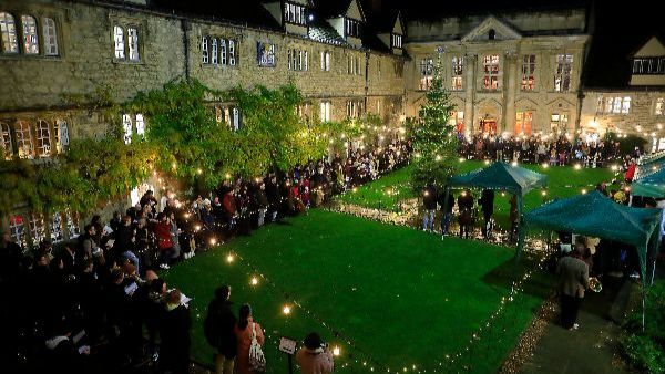 Carols around the quad